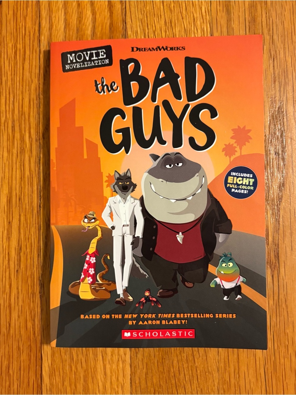 Scholastic The Bad Guys Movie Novelization Paperback Book